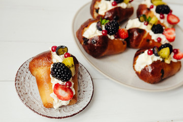 tasty and beautiful dessert
