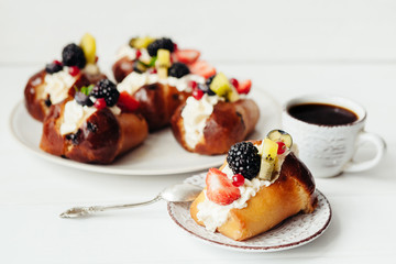 tasty and beautiful dessert