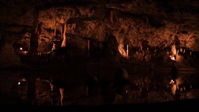Beauty of the cave from inside