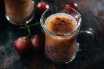 Grape lassi - made from fresh grapes