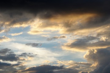 Fototapeta premium Sky at sunset