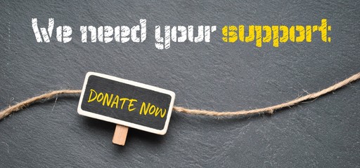 Donate! We need your support