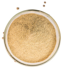 White Pepper isolated on white background