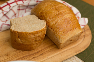 Homemade bread