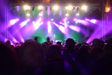 Fototapeta na wymiar Concert _ stage