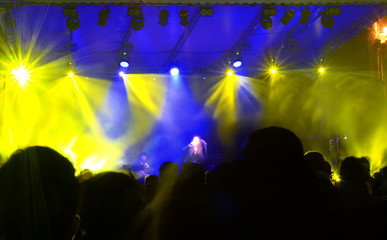 Fototapeta na wymiar Concert _ stage