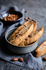Cantuccini - traditional Italian almond biscuits