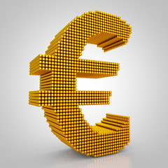 Euro Symbol in Gold