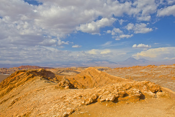 Fototapeta na wymiar 【チリ】アタカマ砂漠の「月の谷」