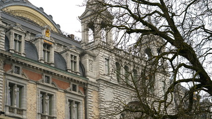Fototapeta premium The Central Train Station in Antwerp, Belgium.