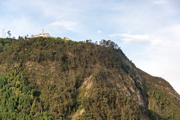 Fototapeta na wymiar Monserrate Church in Bogota