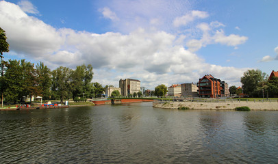 Fototapeta premium Centro de Wroclaw, Polonia