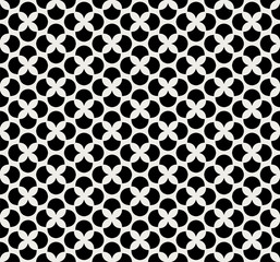 Vector Floral Art Nouveau Seamless Pattern. Geometric decorative leaves texture. Retro stylish background. 