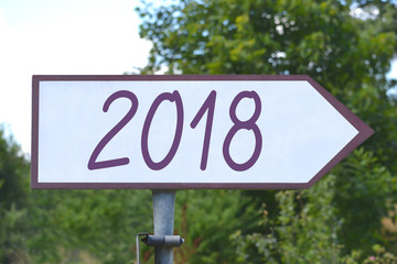 2018 - signpost/ roadsign
