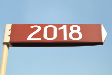 2018 - signpost/ roadsign