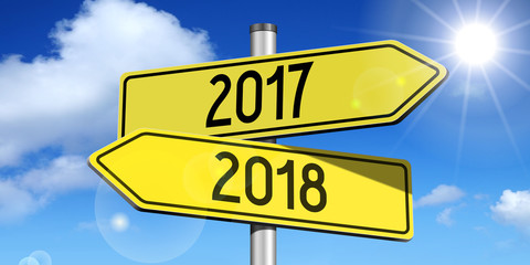 2018 - signpost/ roadsign