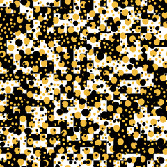 Asymmetrical Seamless Art Camouflage Design