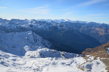 Fototapeta na wymiar Winter mountains. Tyrol, Austria