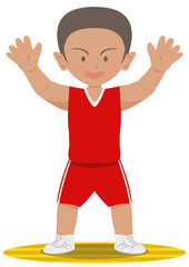 バスケットボール　ディフェンス　黒人