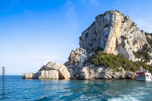 Spiaggia Di Cala Luna Sardinia Italy Stock Photo And