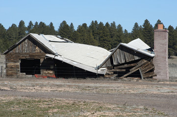 Broken Down Barn