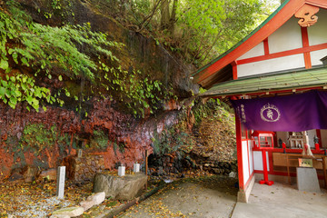 Obraz premium 有馬温泉 亀乃尾の滝