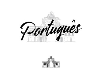Portuguese Landmark Doodle