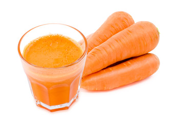 fresh carrot juice