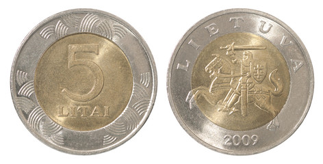 Coin Lithuania litas