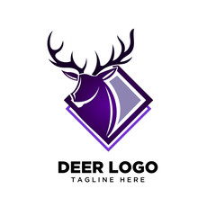Frame Square deer logo