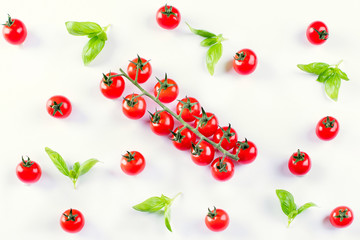 Cherry tomatoes pattern