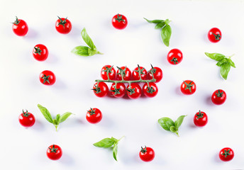 Cherry tomatoes pattern