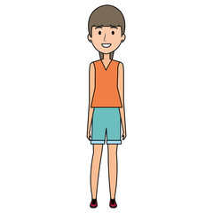 beautiful woman avatar character vector illustration design