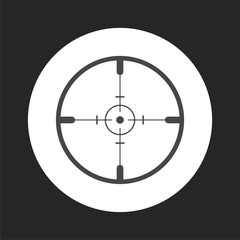 Naklejka premium Crosshair icon