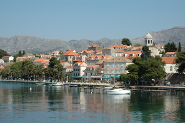Village pittoresque de Cavtat, en Croatie du Sud
