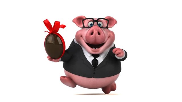 Fun pig - 3D Animation