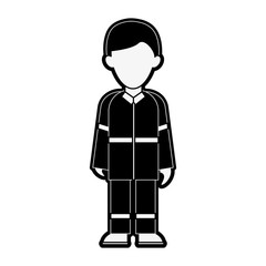 Paramedic emergency assistant icon vector illustration graphic design