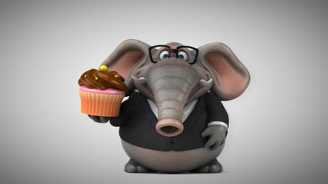 Fun elephant - 3D Animation