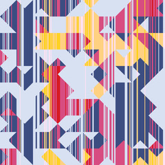 Fototapeta premium Triangles Retro Abstract Background