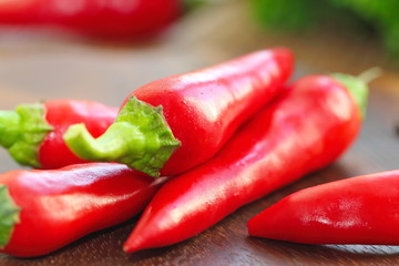 Red hot chili pepper