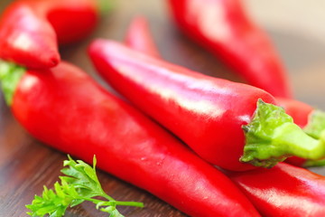 Red hot chili pepper