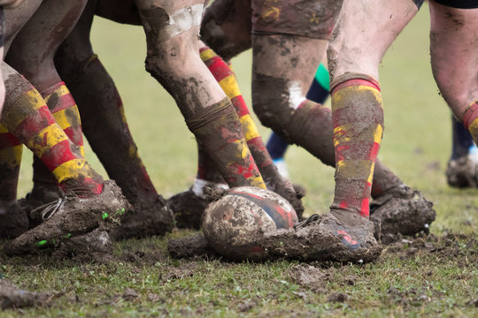 rugby scrum