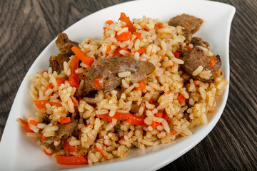Asian rice - Plov