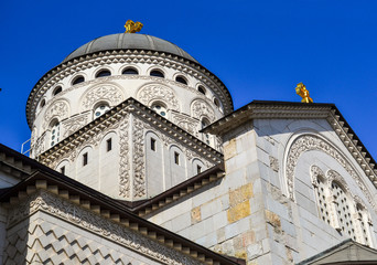 Fototapeta premium Cathedral of the Resurrection of Christ in Podgorica, Montenegro