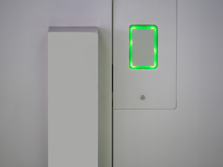 Grüne Kontrollleuchte