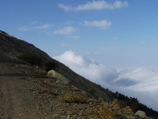Fototapeta premium Greant views on the top of mount Jabalcuz, Andalucía (Spain)