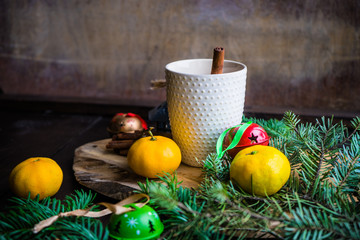 Christmas mulled tea