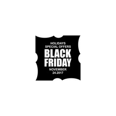 Black friday sale label