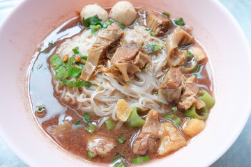 Stewed Beef Noodle Soup