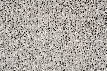 Gray color plaster wall texture.